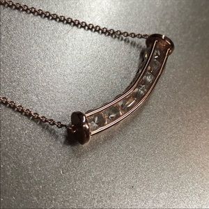 Rose gold necklace
